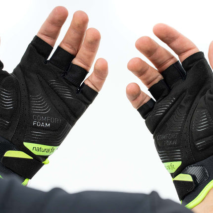 CUBE Gloves Short Finger X Nf Grey/Yellow