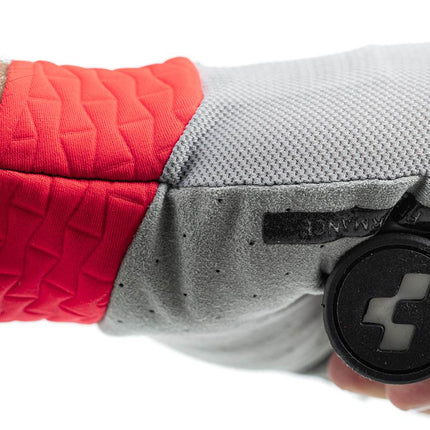CUBE Gloves Performance Short Finger Grey/Red