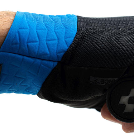 CUBE Gloves Performance Short Finger Black/Blue