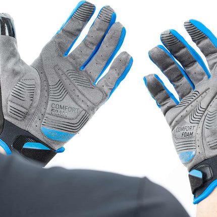 CUBE Gloves Long Finger X Nf Grey/Blue