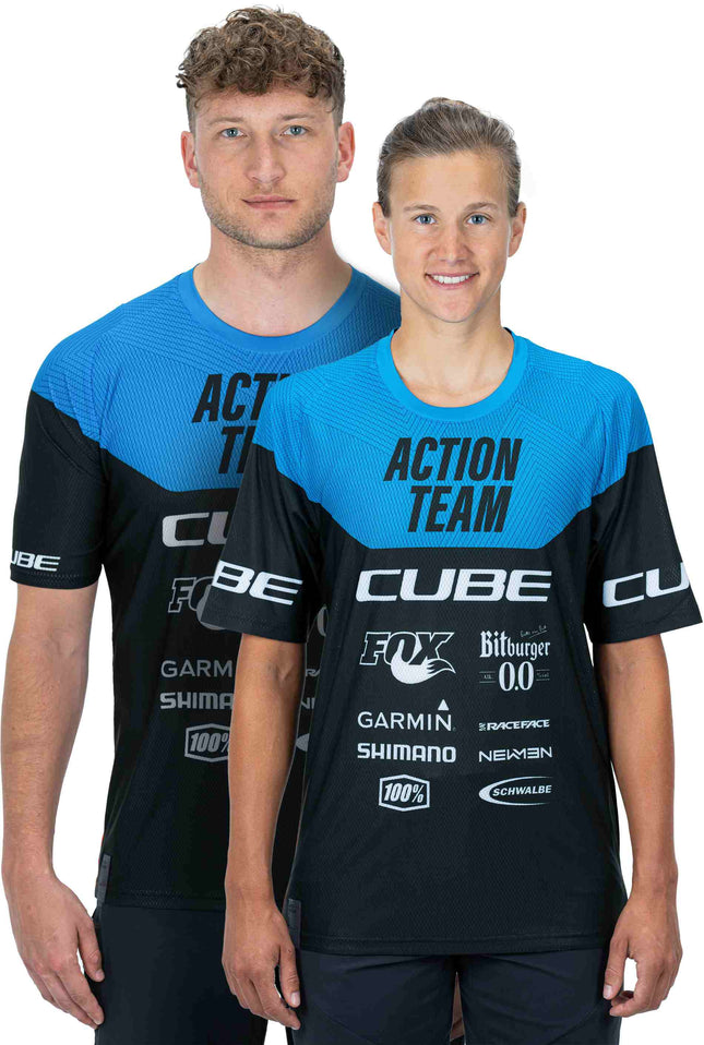CUBE Edge Round Neck Jersey S/S X Action Team