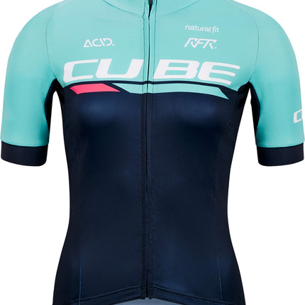 CUBE Teamline WS Jersey S/S Blue/Mint