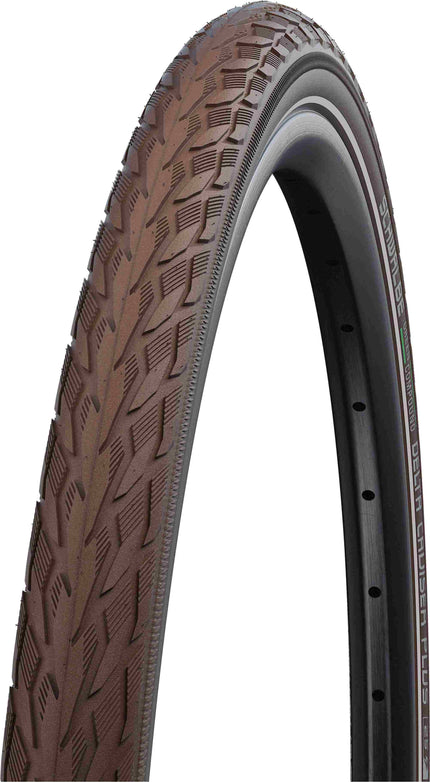 SCHWALBE DELTA CRUISER PLUS BROWN+REFLEX 28X1.40