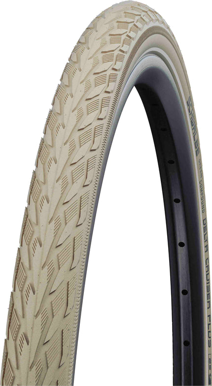 SCHWALBE DELTA CRUISER PLUS CREME+REFLEX 28X1 1/2