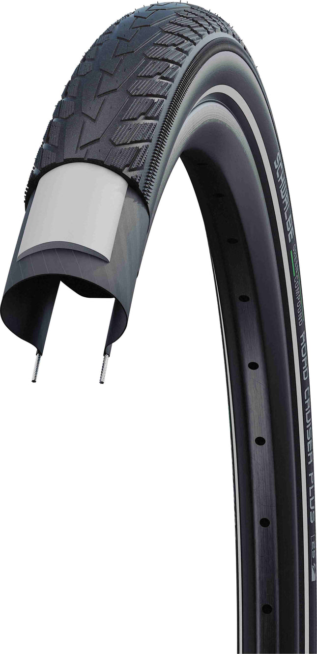 SCHWALBE ROAD CRUISER PLUS PUNCTG REFLEX 28X1.75