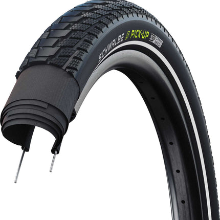 SCHWALBE PICK-UP PERFORMANCE WIRED SUPER DEFENSE ADDIX E BLACK REFLEX 20x2.35 (60-406)