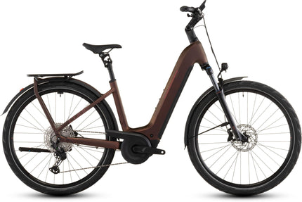 CUBE KATHMANDU HYBRID PRO 800 SUNGLOW/CHROME