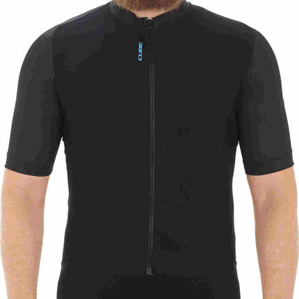 CUBE Slt Jersey S/S Black/Blue