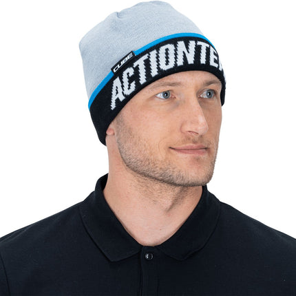 CUBE Beanie Edge X Actionteam Grey/Blue Onesize