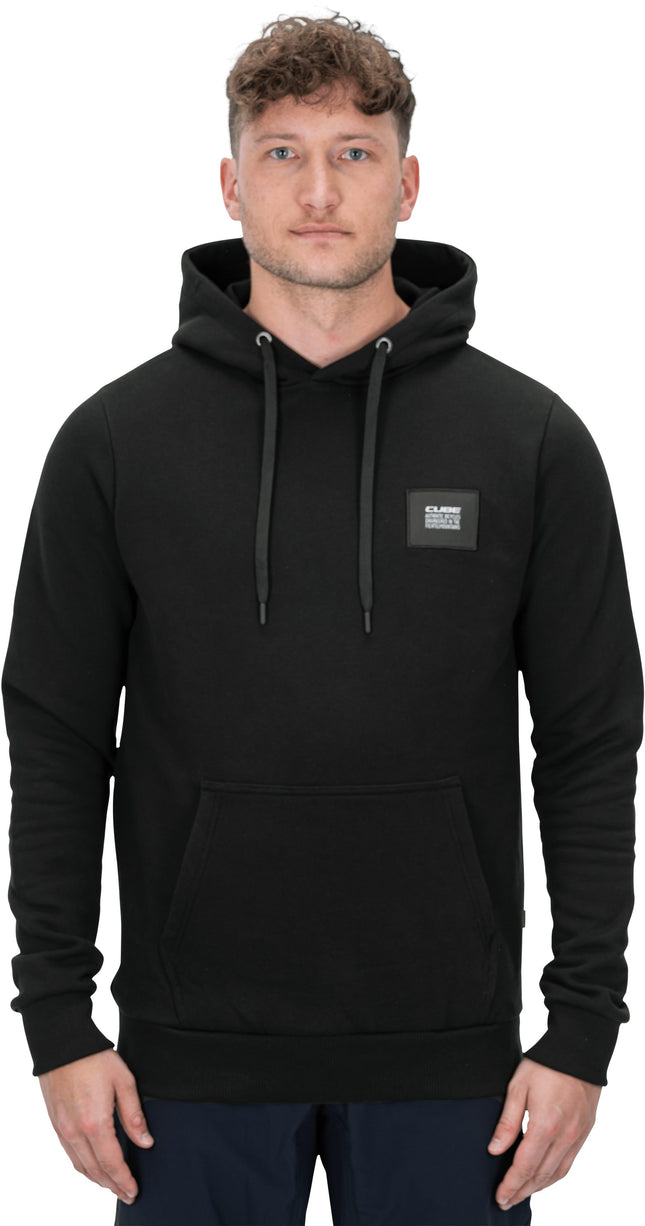 CUBE Organic Hoodie Black