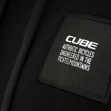 CUBE Organic Hoodie Black