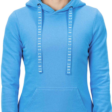 CUBE Organic WS Hoodie Blue