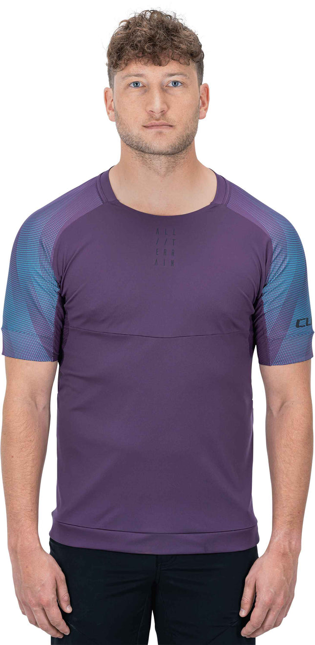 CUBE Atx Round Neck Jersey S/S Plum
