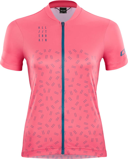 CUBE Atx WS Jersey Full Zip S/S Coral