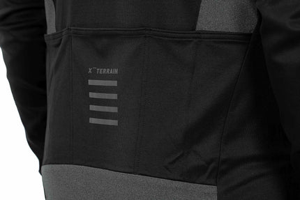 CUBE Atx Jersey Full Zip L/S Black