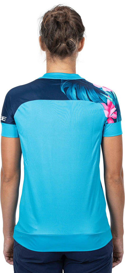 CUBE Atx WS Round Neck Jersey S/S Blue