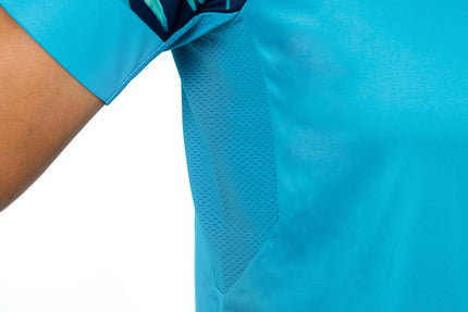 CUBE Atx WS Round Neck Jersey S/S Blue