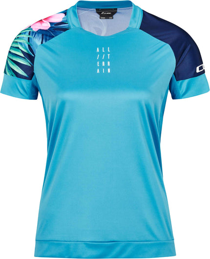 CUBE Atx WS Round Neck Jersey S/S Blue