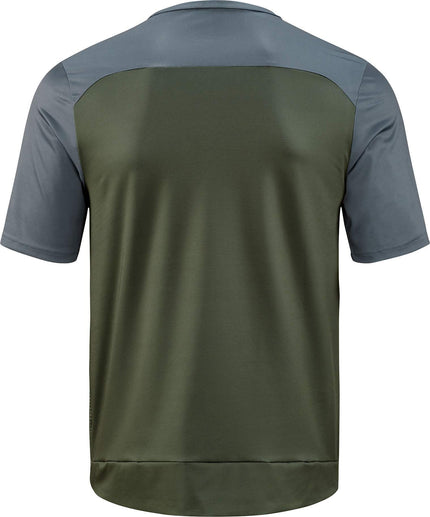Cube Atx Round Neck Jersey Tm S/S Olive/Grey