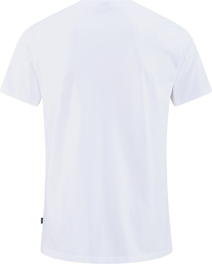 CUBE ORGANIC T-SHIRT SCRIPT GTY FIT WHITE