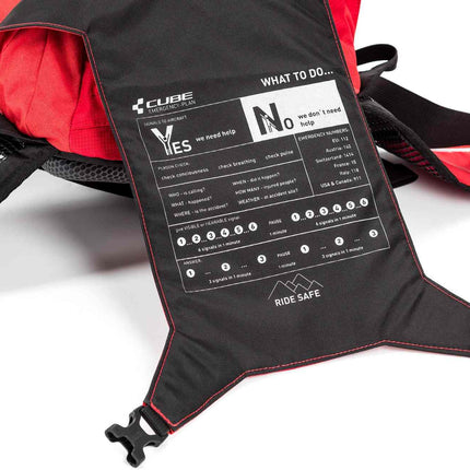 CUBE Backpack Edge Trail Red