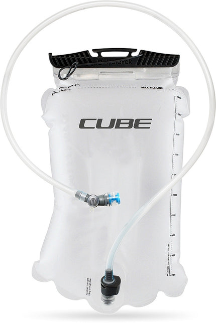 Cube Hydration Bladder Backpack 2 L Transparent