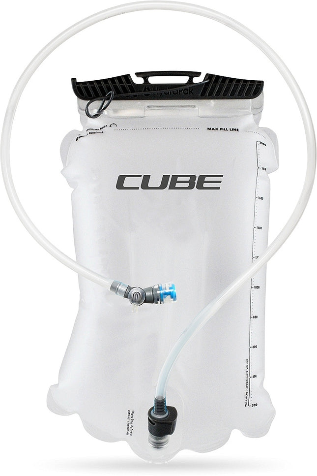 Cube Hydration Bladder Backpack 2 L Transparent