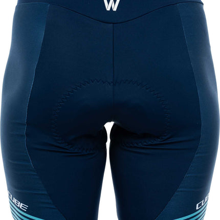 CUBE Teamline WS Cycle Shorts Blue/Mint