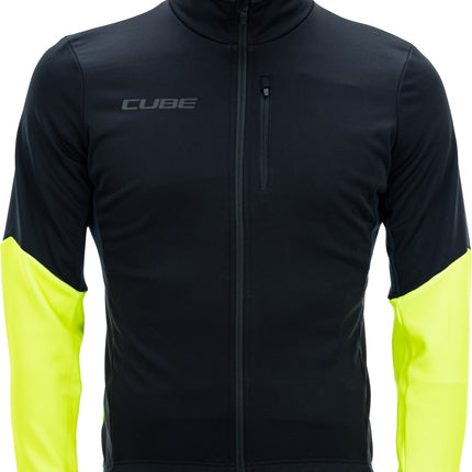 CUBE Blackline Softshell Jack Safety Blk/Neon