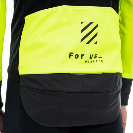 CUBE Blackline Softshell Jack Safety Blk/Neon