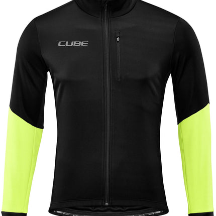 CUBE Blackline Softshell Jack Safety Blk/Neon