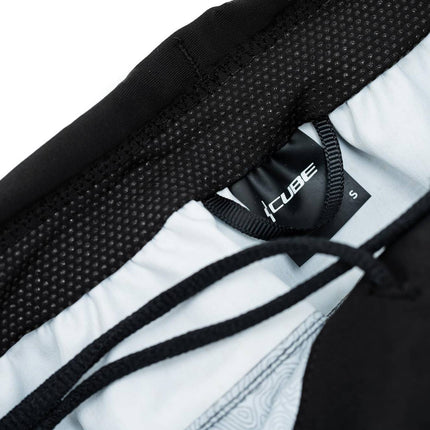 CUBE Blackline Rain Shorts Black
