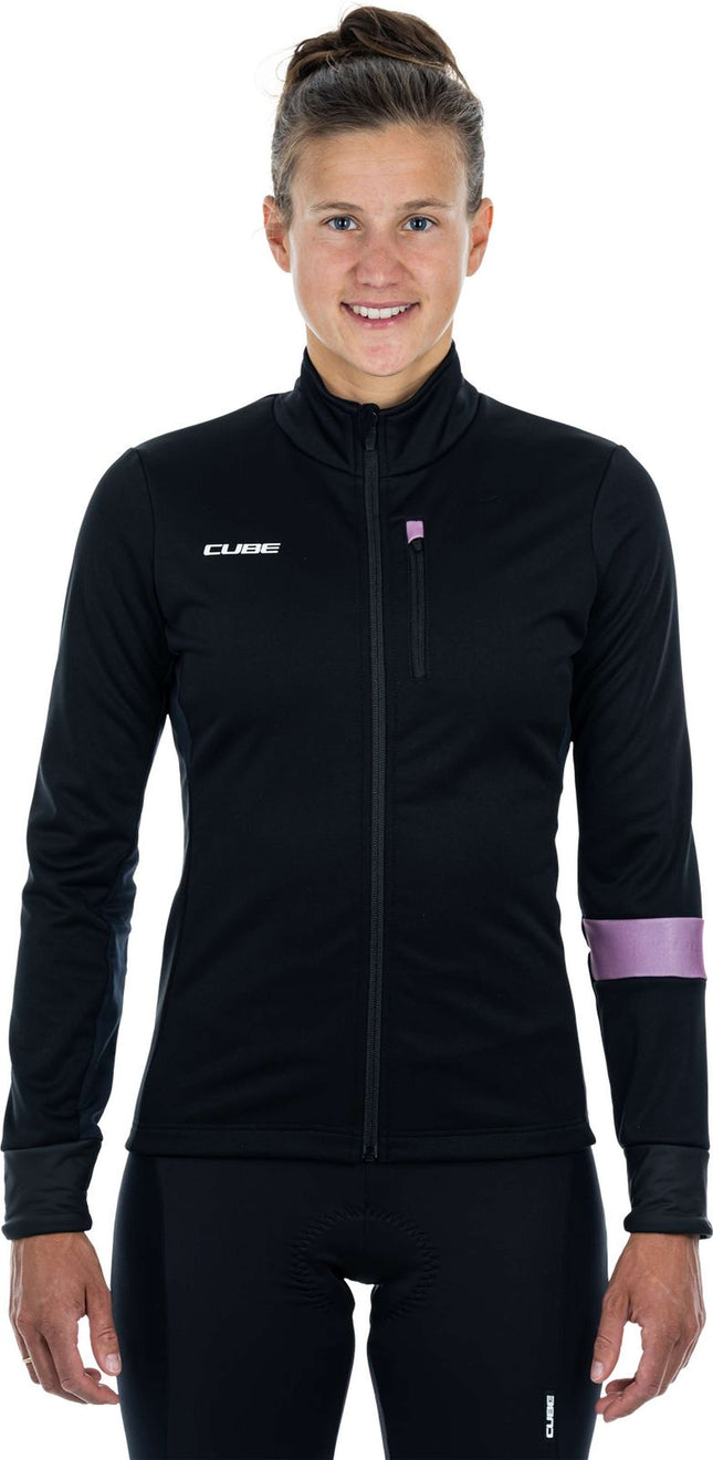 CUBE BLACKLINE WS SOFTSHELL JACKET BLACK