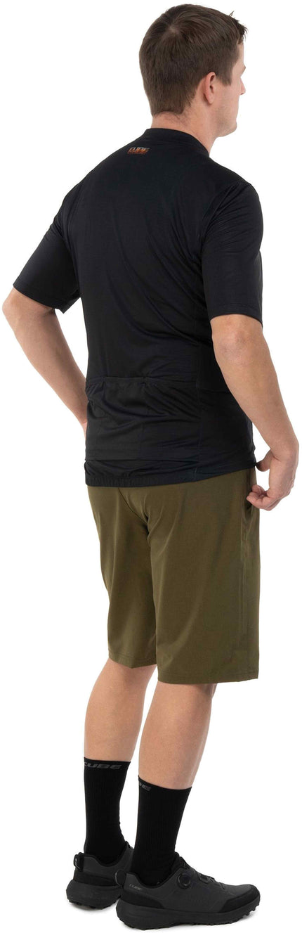 CUBE JERSEY CMPT S/S BLACK