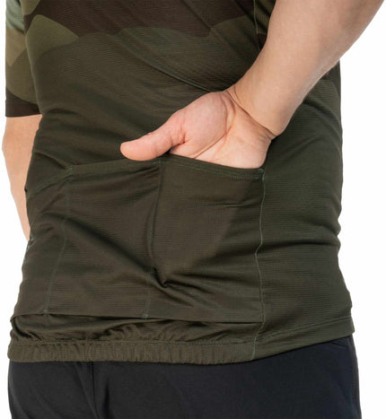 CUBE JERSEY CMPT MOUNTAIN S/S GREEN