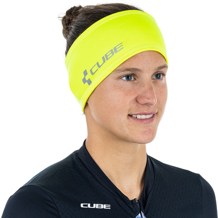 CUBE Functional Headband Race Be Warm Safety Neon