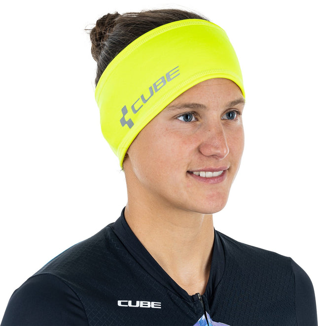 CUBE Functional Headband Race Be Warm Safety Neon