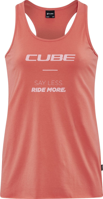 CUBE Organic WS Tank Top Red
