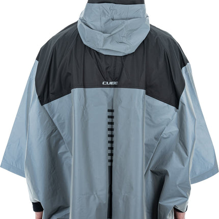 CUBE Atx Utility Poncho Safety Silver/Grey