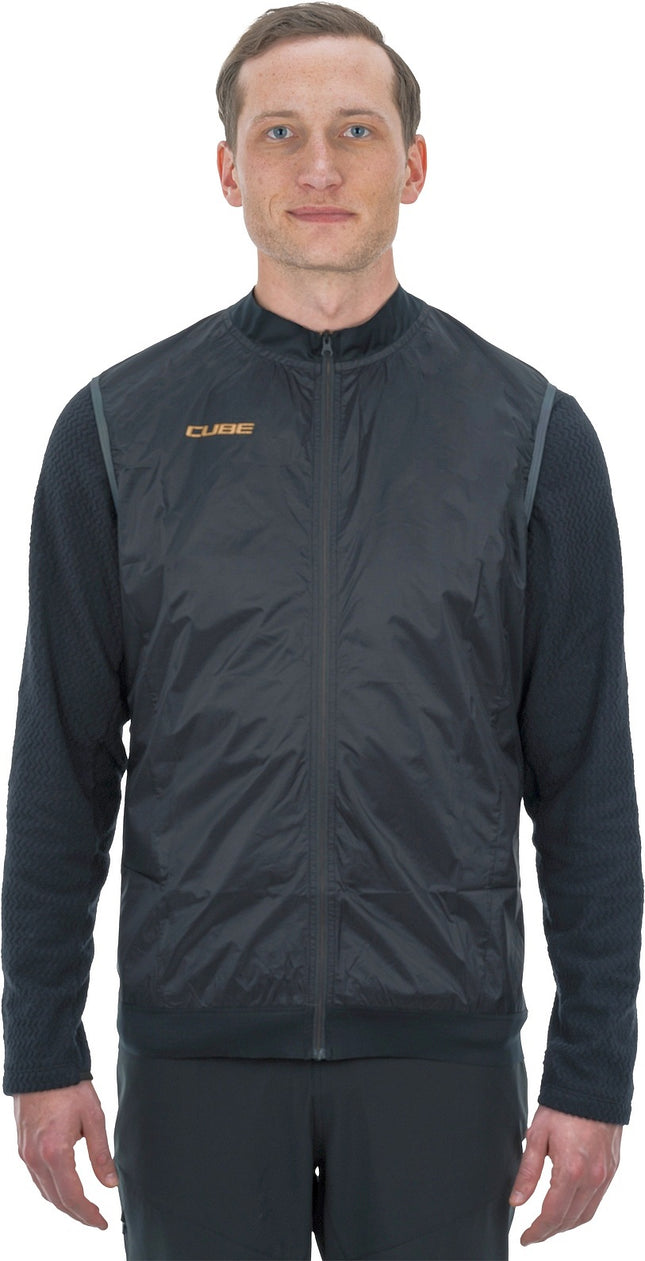 CUBE ATX BREAKER GILET BLACK
