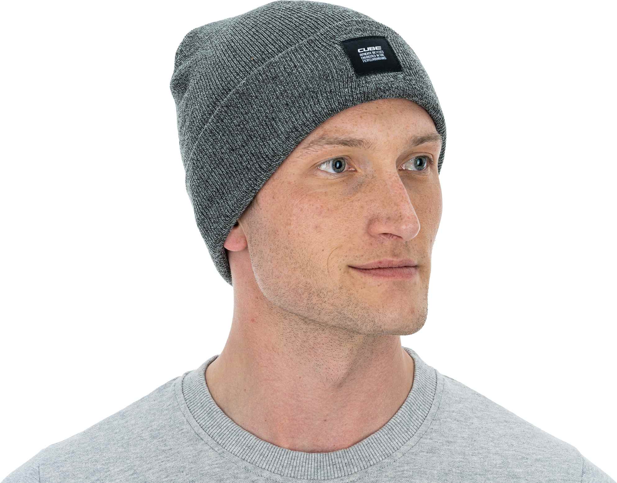 CUBE Beanie Classic Grey