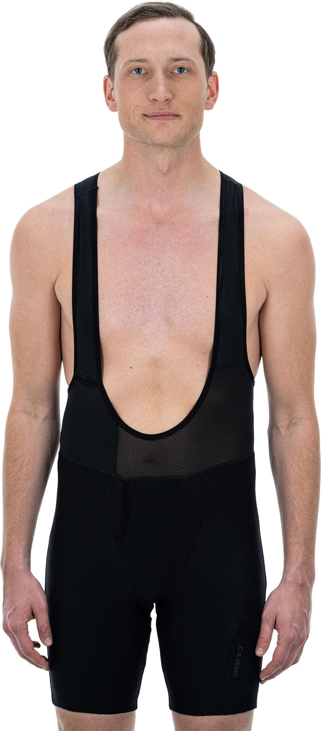 CUBE Liner Bib Shorts Black