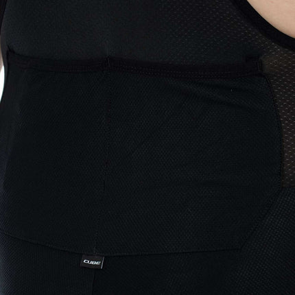 CUBE Liner Bib Shorts Black