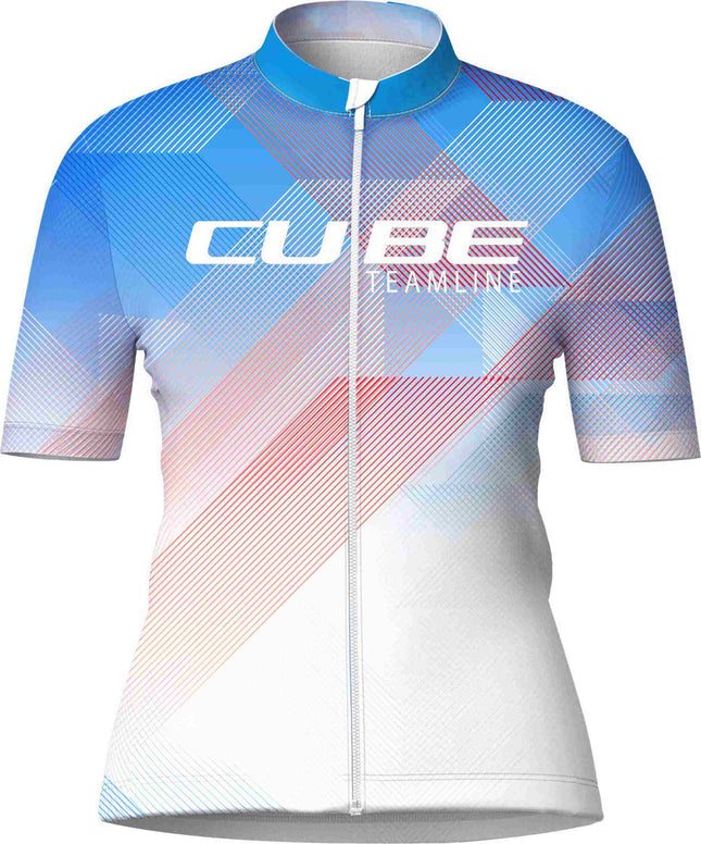 CUBE WS JERSEY CMPT TEAMLINE S/S WHITE