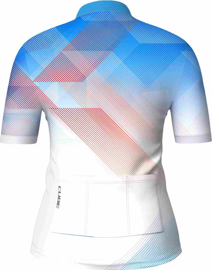 CUBE WS JERSEY CMPT TEAMLINE S/S WHITE