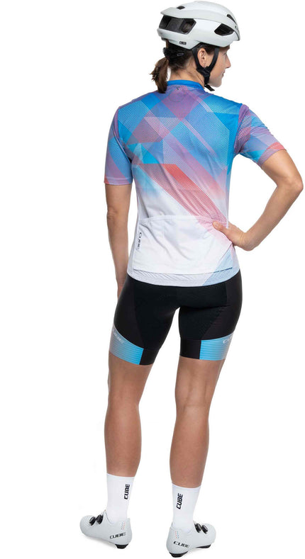 CUBE WS JERSEY CMPT TEAMLINE S/S WHITE