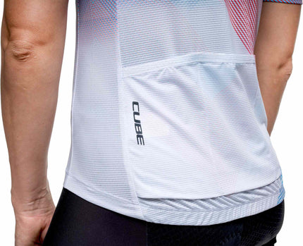 CUBE WS JERSEY CMPT TEAMLINE S/S WHITE