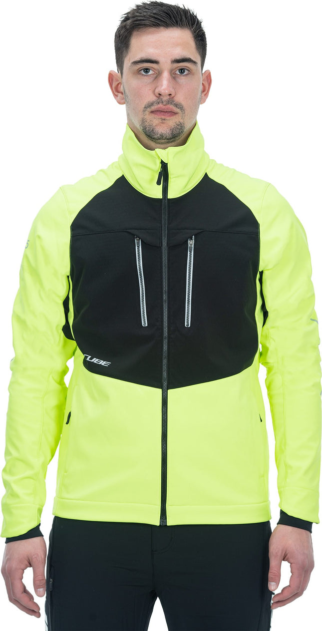 CUBE Blackline Softshell Jacket 365 Safety Blk/Neo