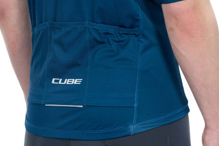 CUBE BLACKLINE JERSEY CMPT S/S BLUE