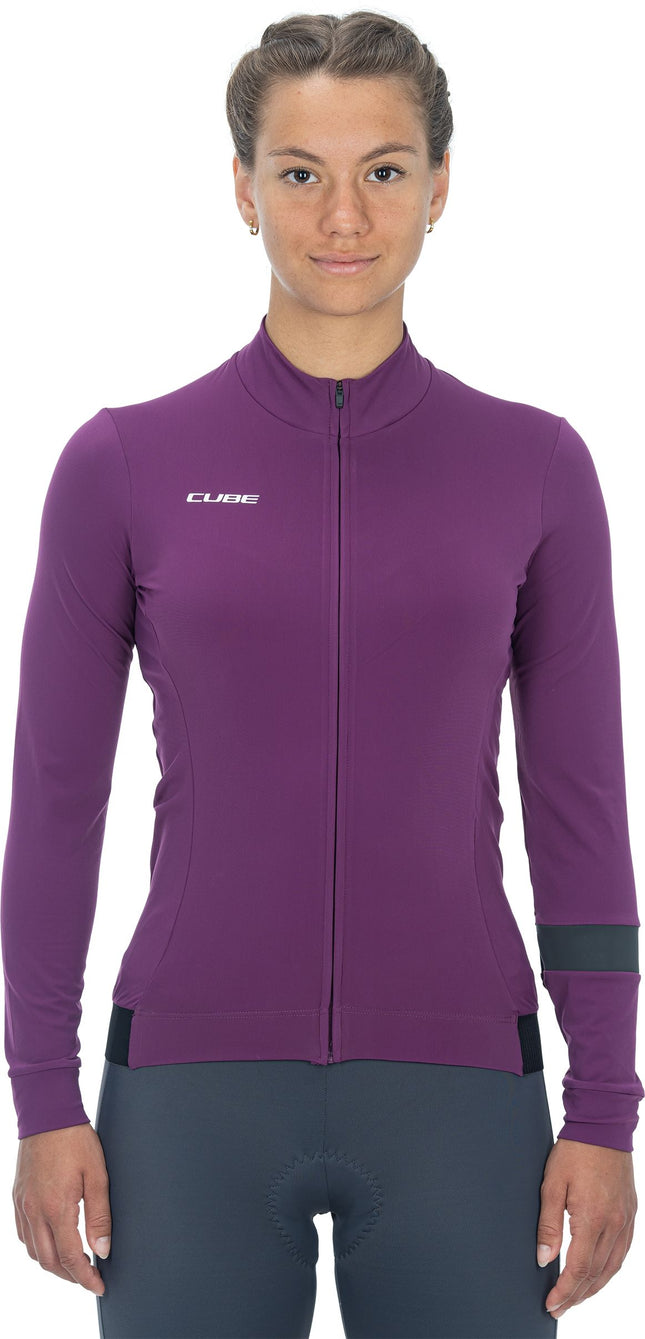 CUBE Blackline WS Jersey L/S Violet